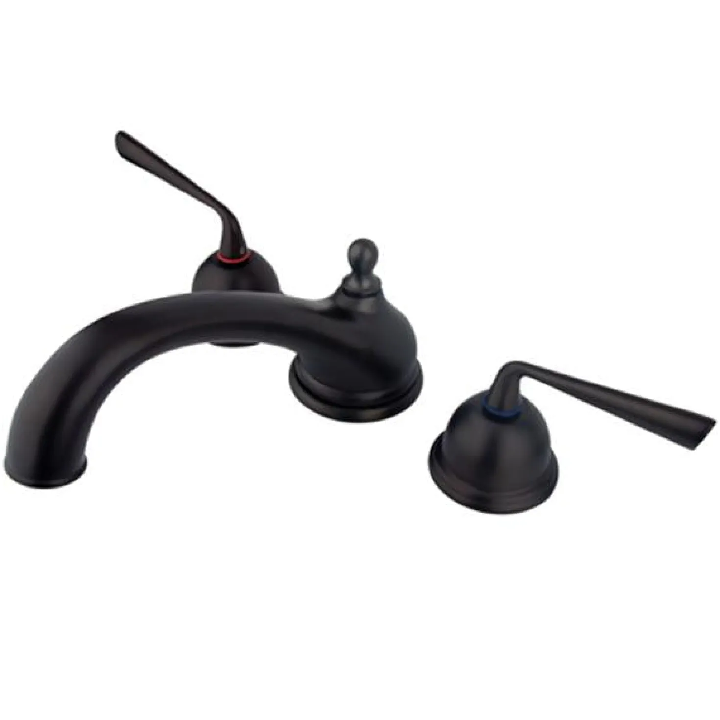 Kingston Brass Vintage Two Handle 8" to 36" Widespread Roman Tub Filler