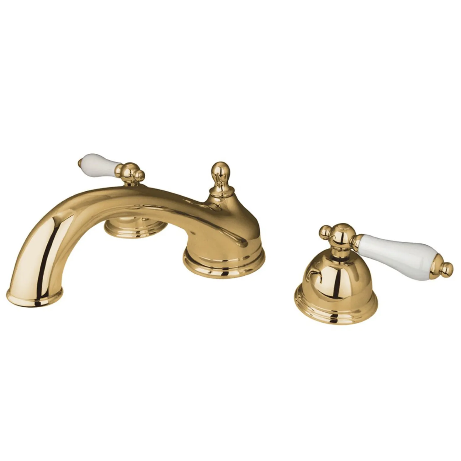 Kingston Brass Vintage Two Handle Solid Brass Roman Tub Filler