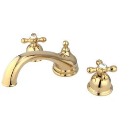 Kingston Brass Vintage Two Handle Three Hole Roman Tub Filler