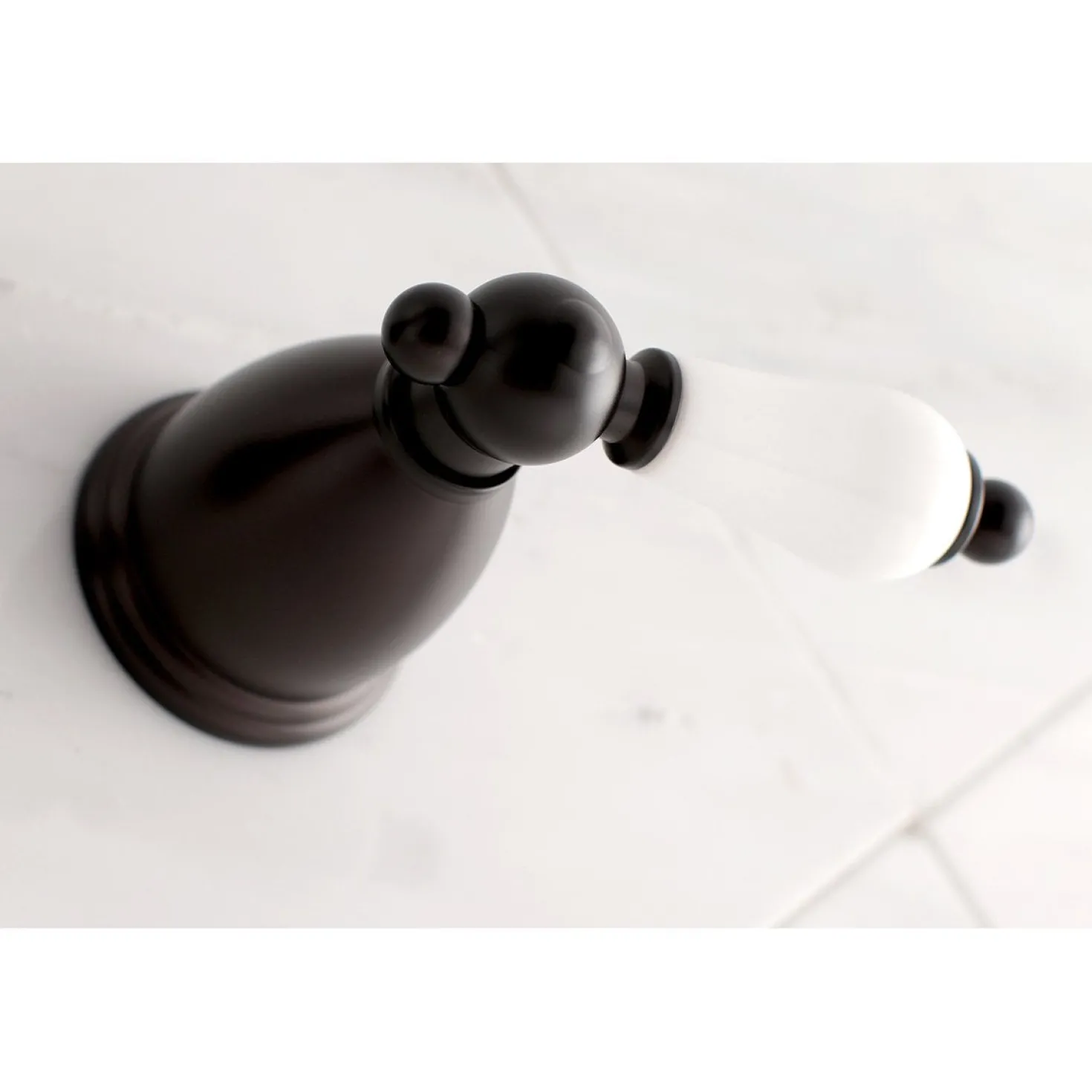 Kingston Brass Vintage Wall Mount 2-Handle Bathroom Faucet