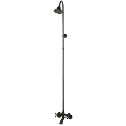 Kingston Brass Vintage Wall Mount Clawfoot Tub and Shower Package