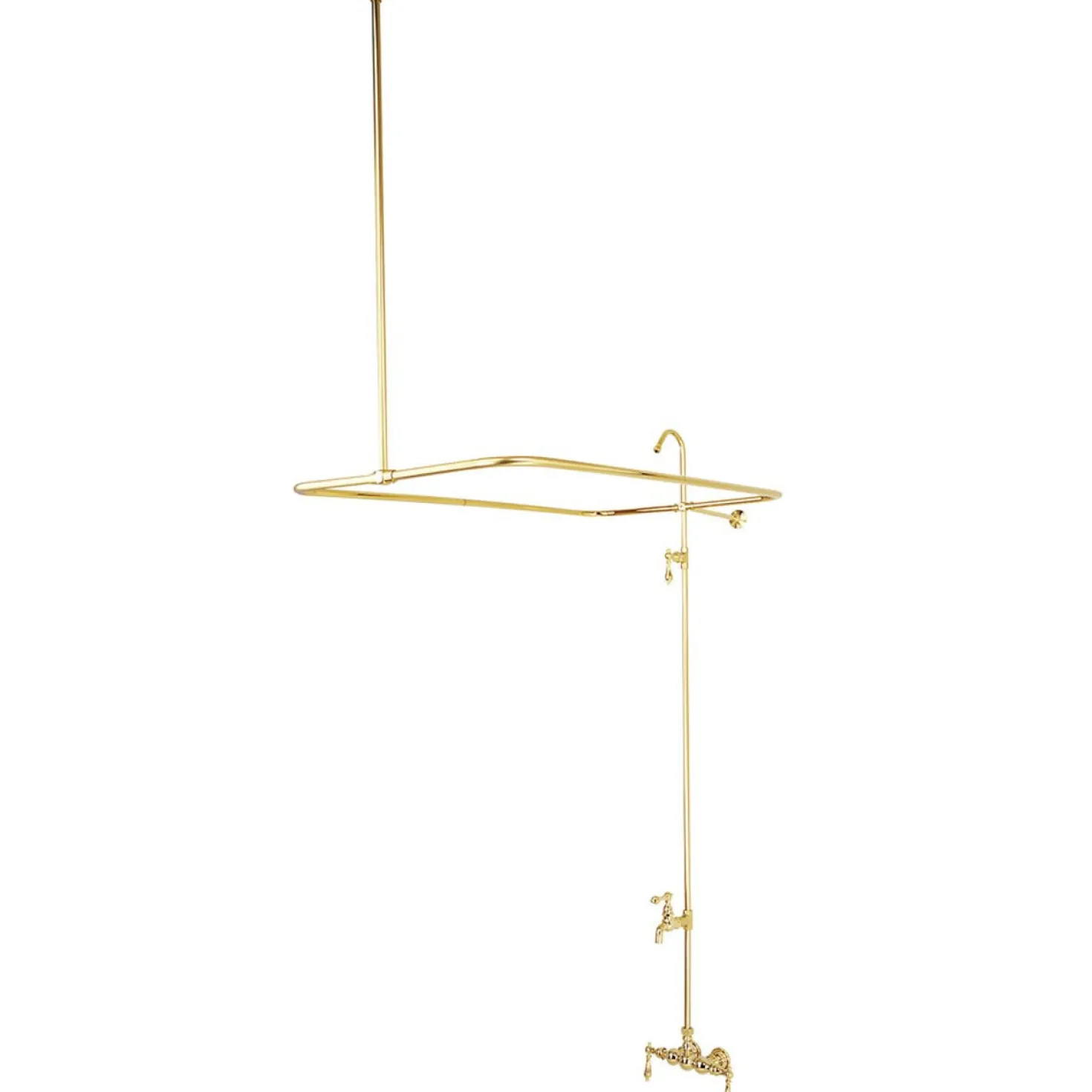 Kingston Brass Vintage 3-3/8" Wall Mount Tub Filler