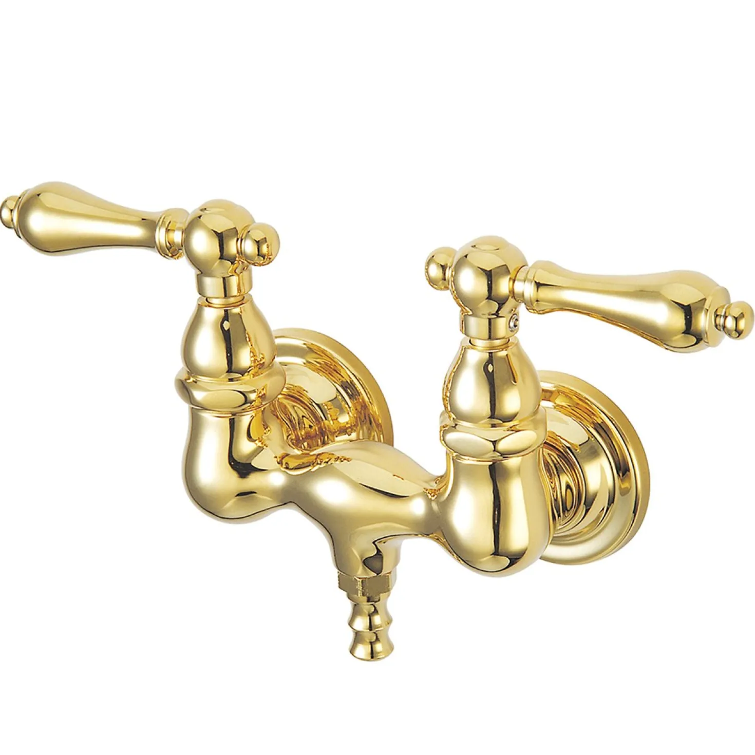 Kingston Brass Vintage Wall Mount 3-3/8" Clawfoot Tub Filler