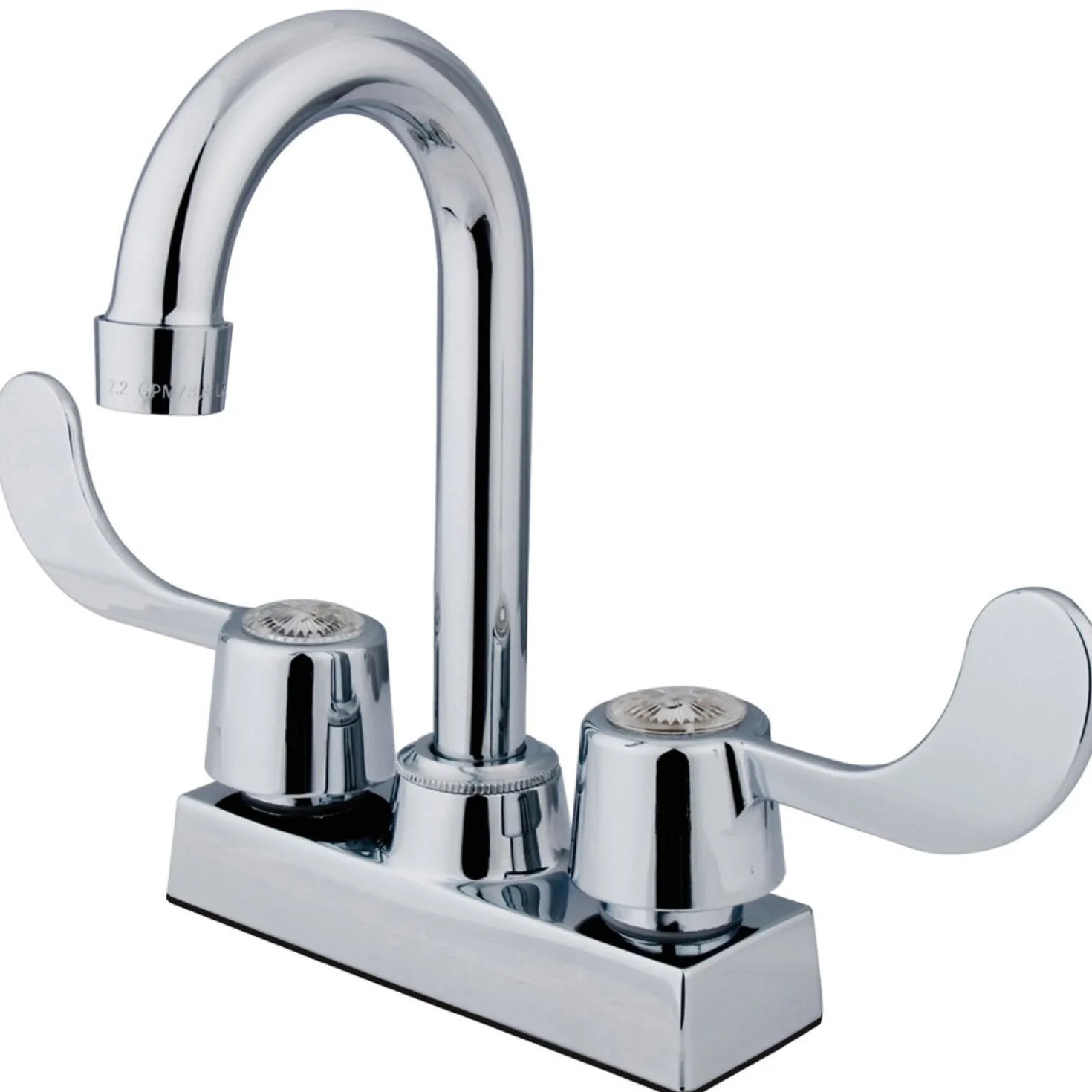 Kingston Brass Vista Handle 4" Centerset Bar Faucet in Polished Chrome