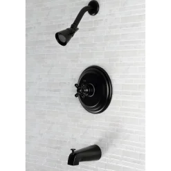 Kingston Brass Wall Mount Tub and Shower Faucet