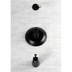 Kingston Brass Wall Mount Tub and Shower Faucet