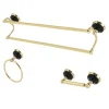 Kingston Brass Water Onyx 3-Piece Bathroom Accessory Set