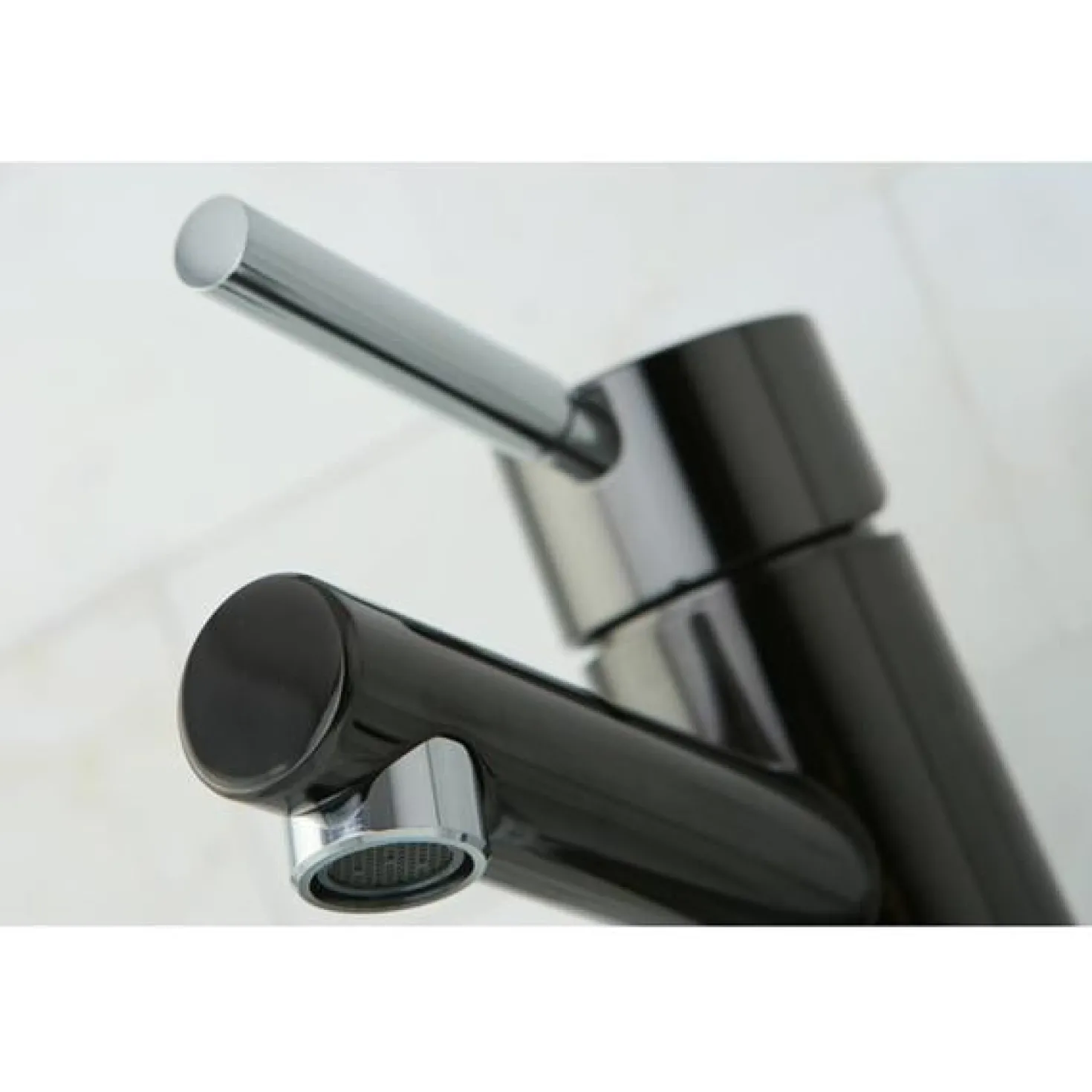 Kingston Brass Water Onyx Single Lever Lavatory Faucet with Brass Pop Up