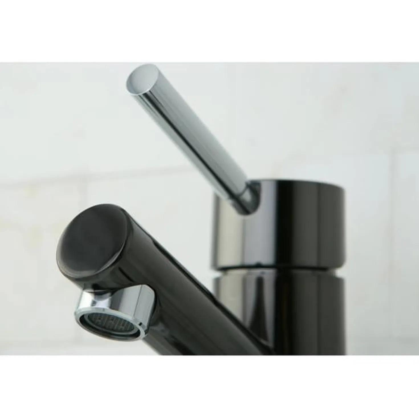 Kingston Brass Water Onyx Single Lever Lavatory Faucet with Brass Pop Up