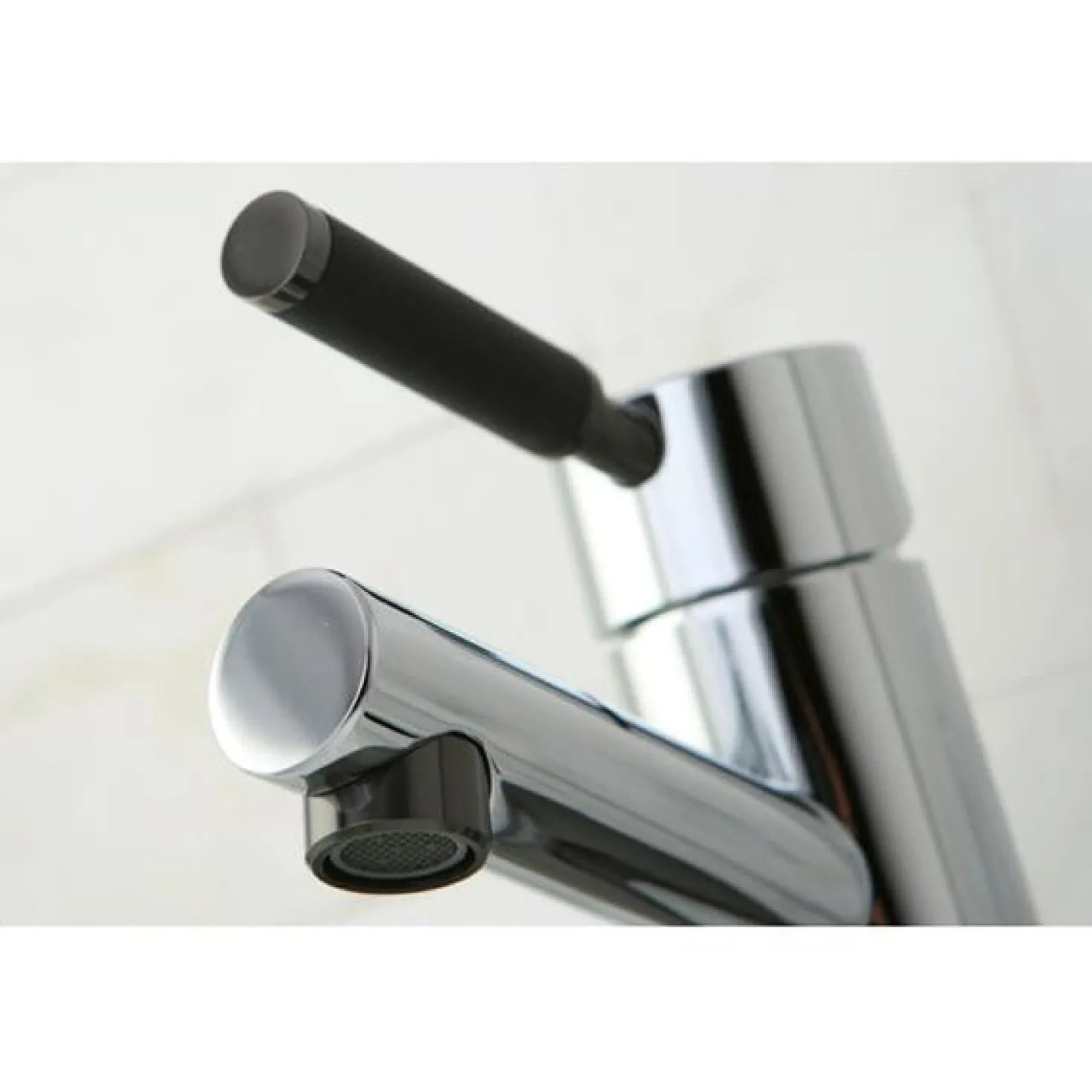 Kingston Brass Water Onyx Single Lever Lavatory Faucet with Brass Pop Up