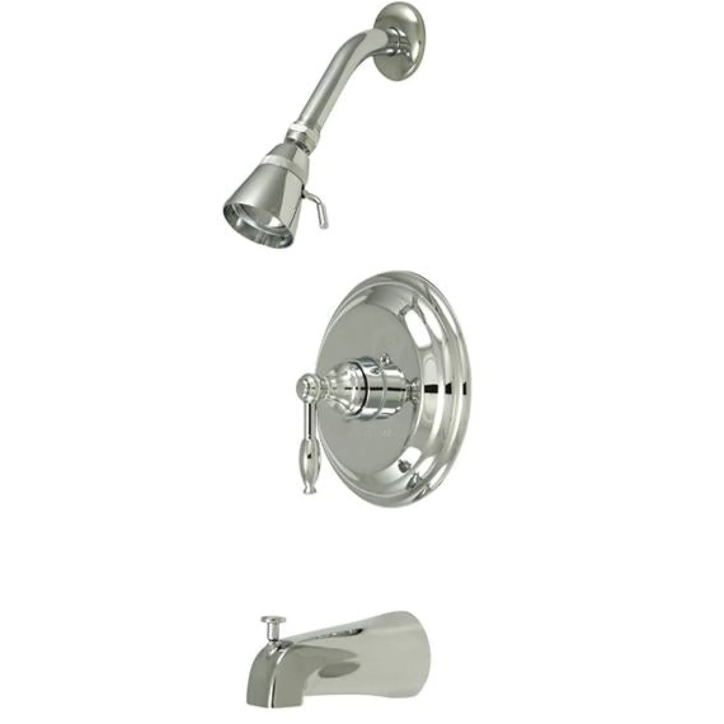 Kingston Brass Water Saving Knight Tub and Shower Faucet with Lever Handles