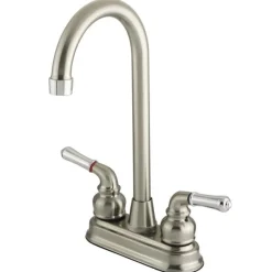 Kingston Brass Water Saving Magellan Bar Faucet with Lever Handles