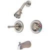 Kingston Brass Water Saving Magellan Tub and Shower Faucet with Pressure Balanced Valve