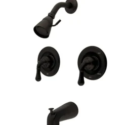 Kingston Brass Water Saving Magellan Tub and Shower Faucet with Pressure Balanced Valve