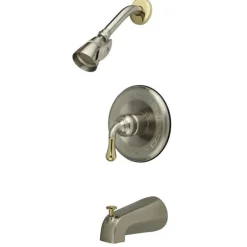 Kingston Brass Water Saving Magellan Single Handle and Tub and Shower Faucet-Trim Only