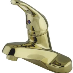 Kingston Brass Water Saving Wyndham Centerset Lavatory Faucet with Single Loop Handle