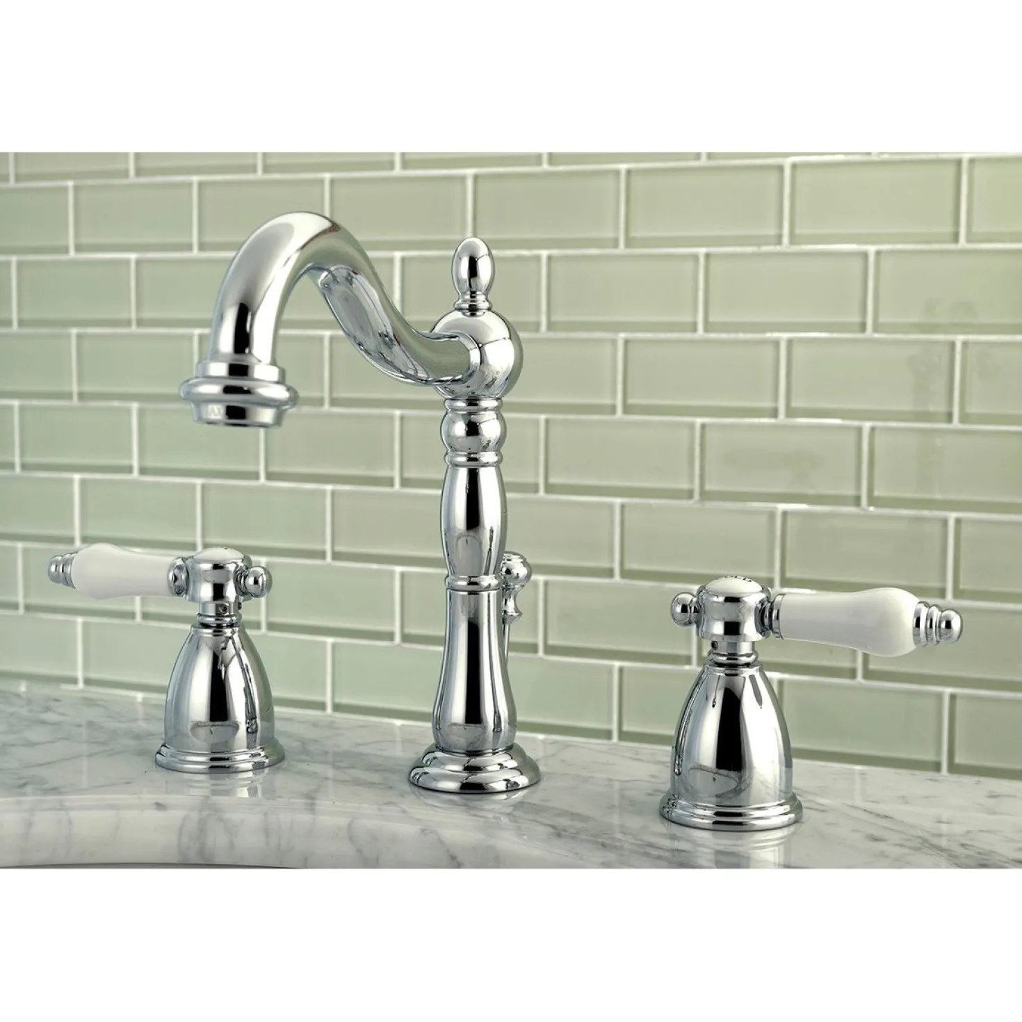 Kingston Brass 8" Widespread Bathroom Faucet