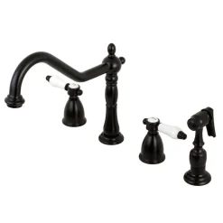 Kingston Brass Widespread Kitchen Faucet