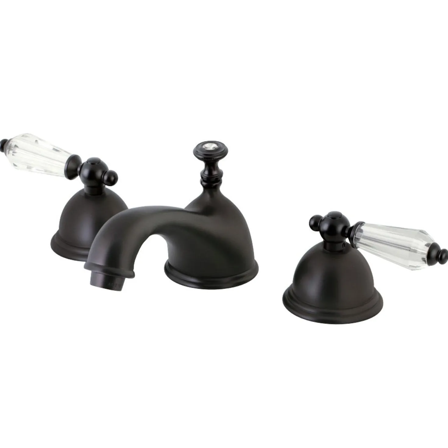 Kingston Brass Wilshire Aqua Eden 8" Widespread Bathroom Faucet