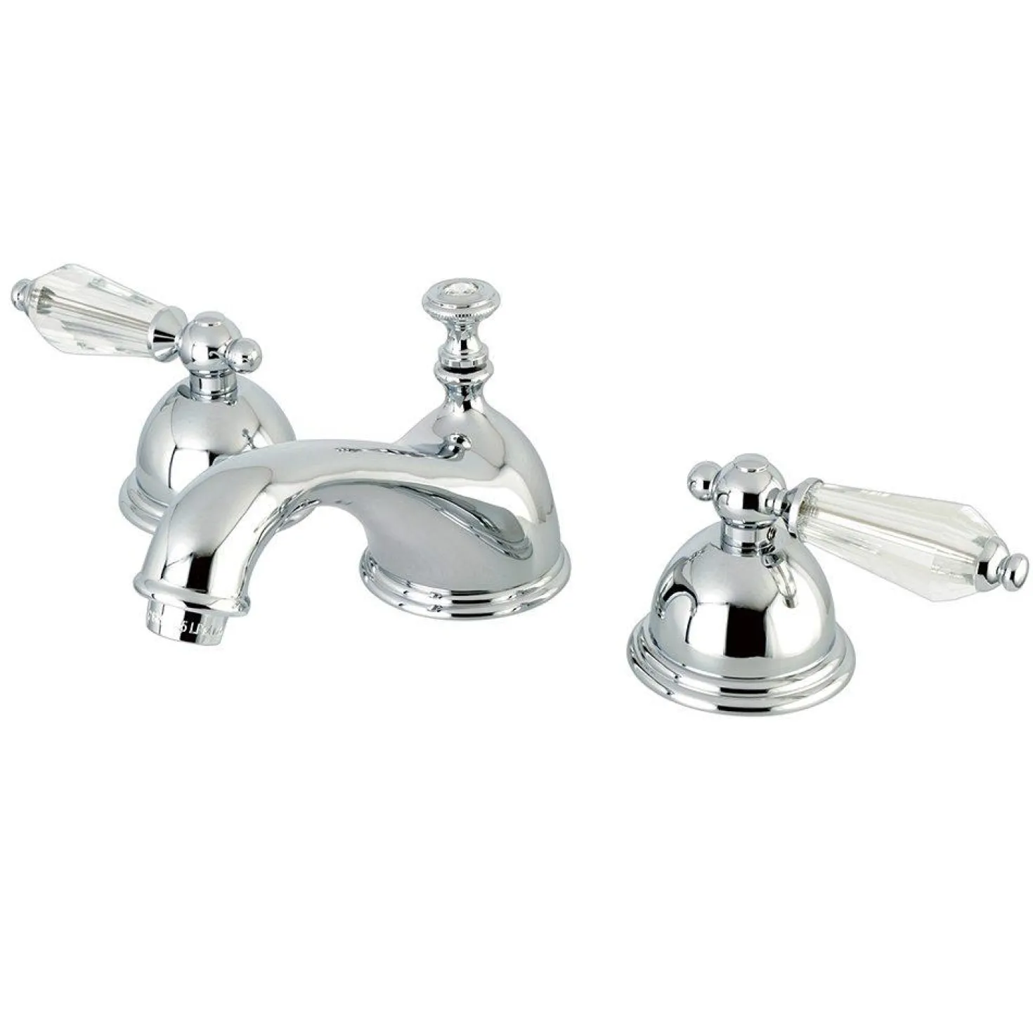 Kingston Brass Wilshire Aqua Eden 8" Widespread Bathroom Faucet