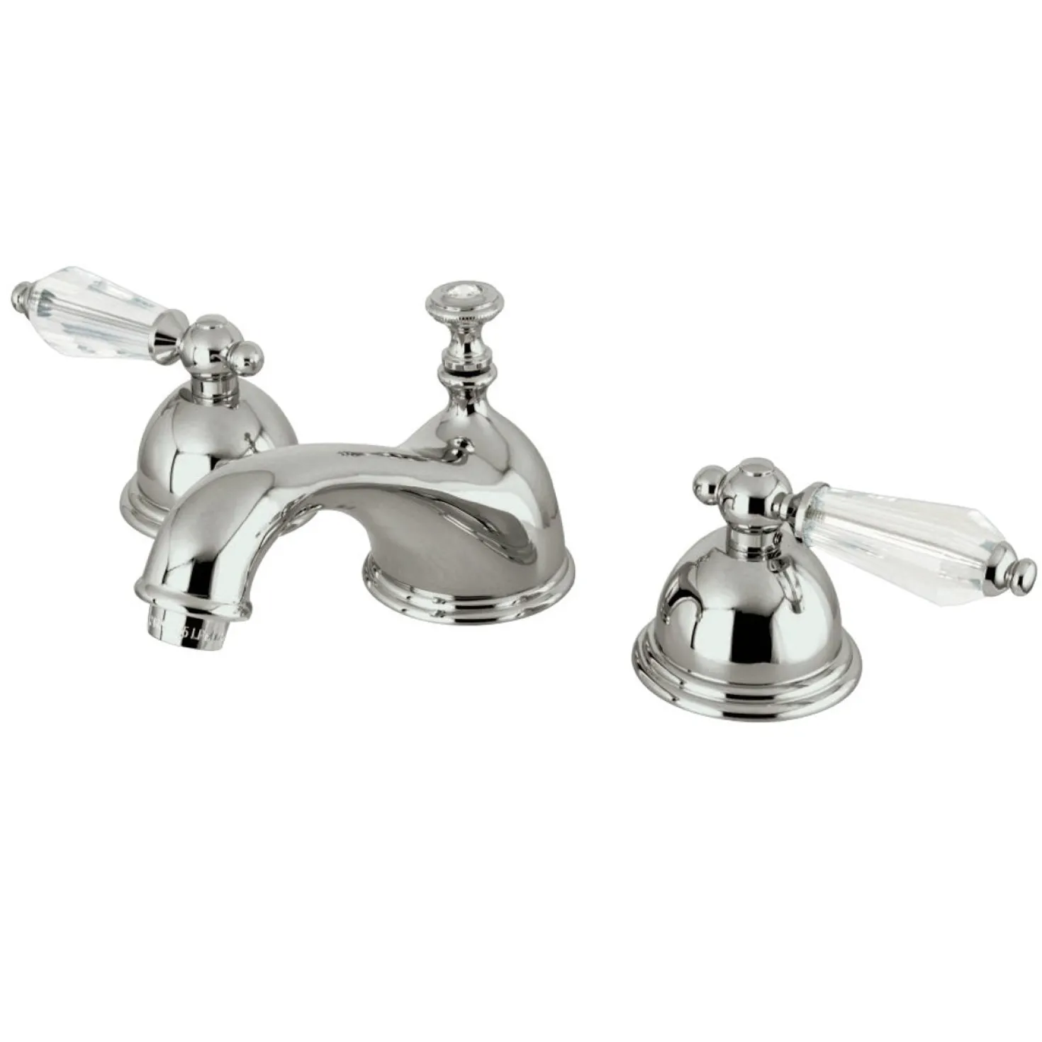 Kingston Brass Wilshire Aqua Eden 8" Widespread Bathroom Faucet