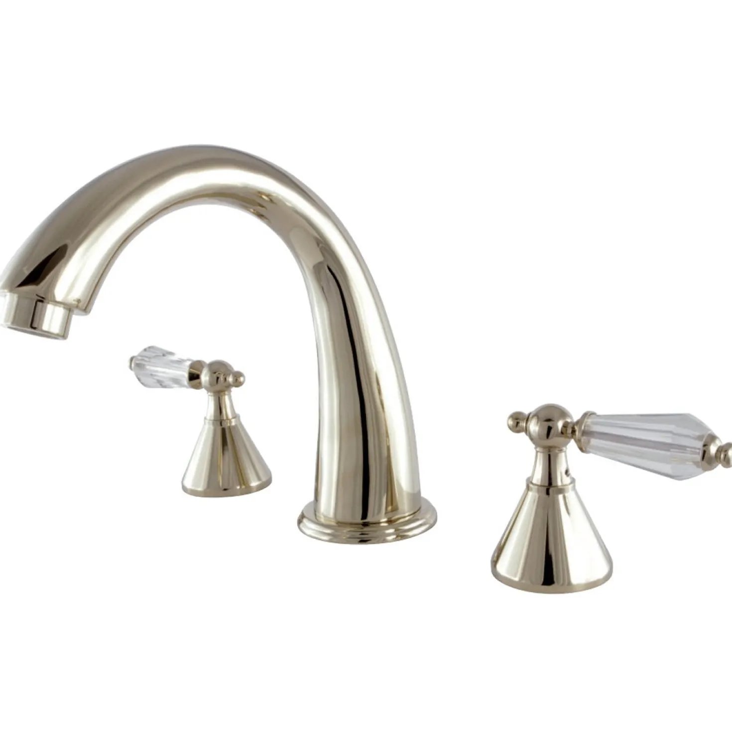 Kingston Brass Wilshire Roman 8.44" x 7.13" Tub Faucet