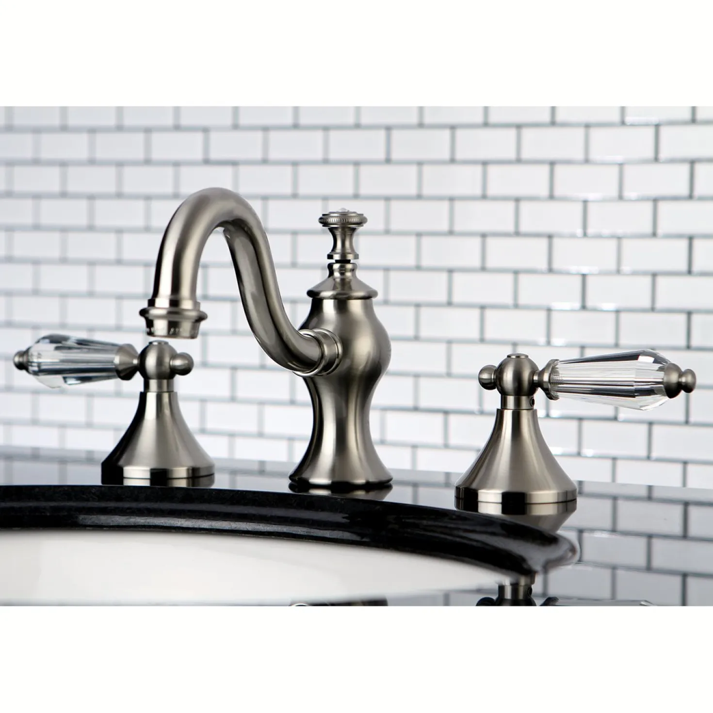 Kingston Brass Wilshire 8" Widespread Bathroom Faucet