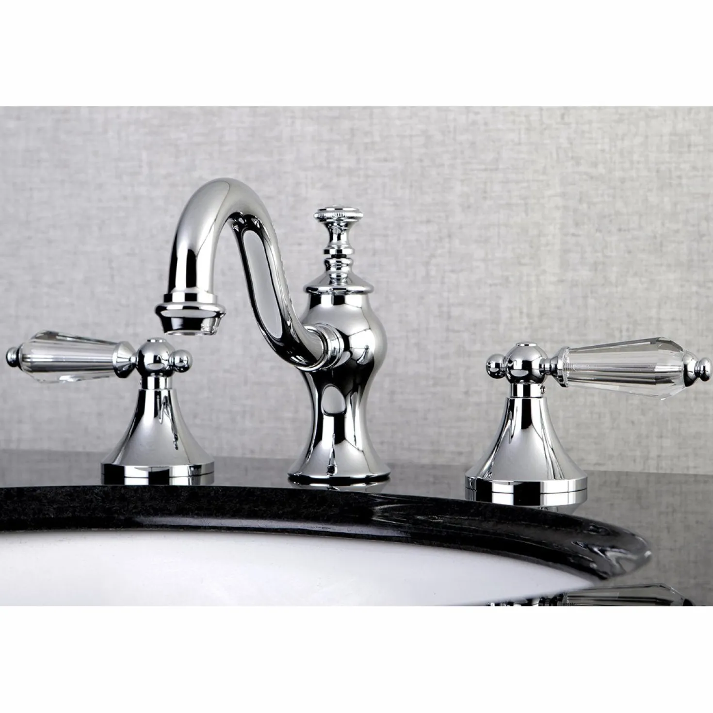 Kingston Brass Wilshire 8" Widespread Bathroom Faucet