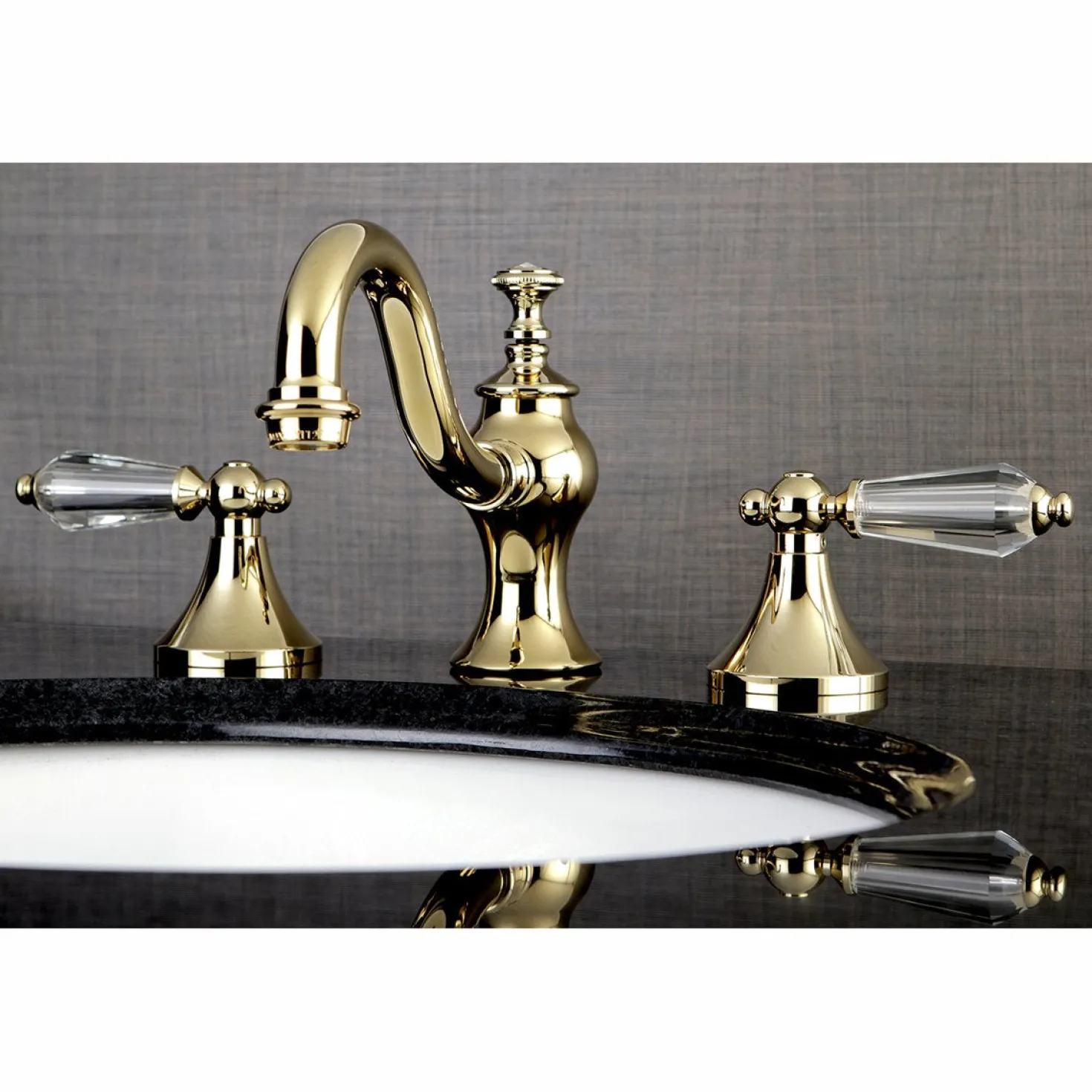 Kingston Brass Wilshire 8" Widespread Bathroom Faucet
