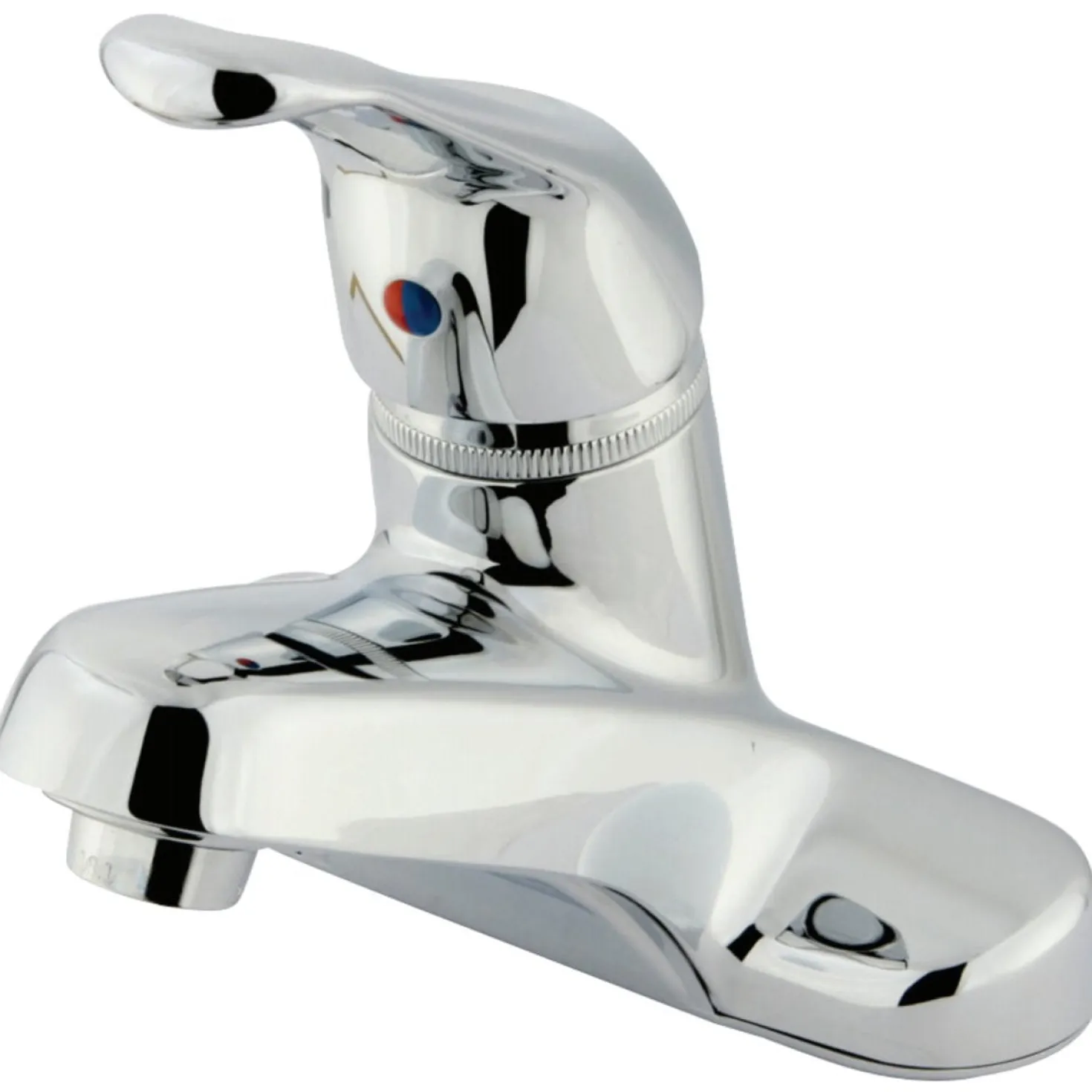 Kingston Brass Wyndham Single-Handle 4-Inch Centerset Bathroom Faucet