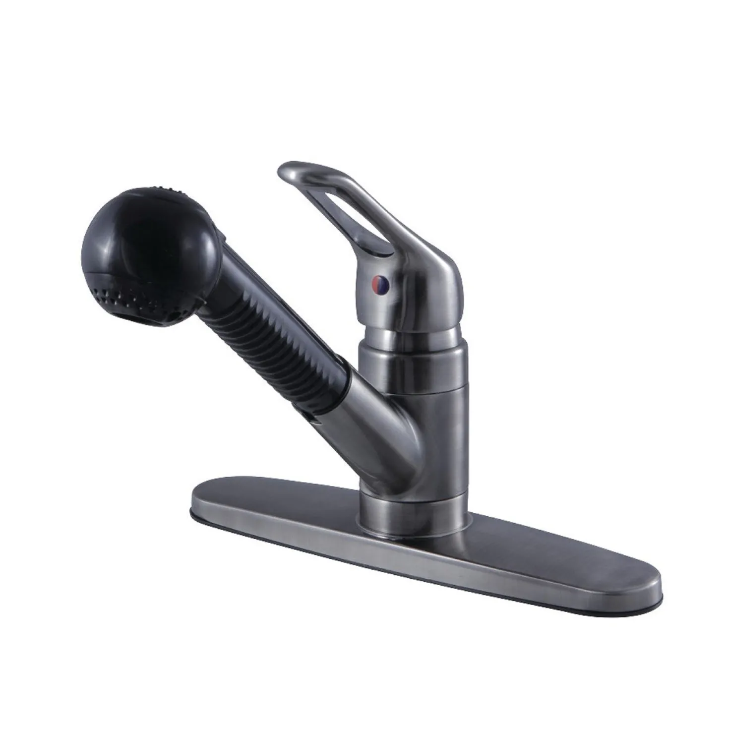 Kingston Brass Wyndham Single-Handle Pull-Out Kitchen Faucet
