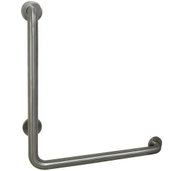 Kingston Brass 24" x 24" L-Shaped Stainless Steel ADA Grab