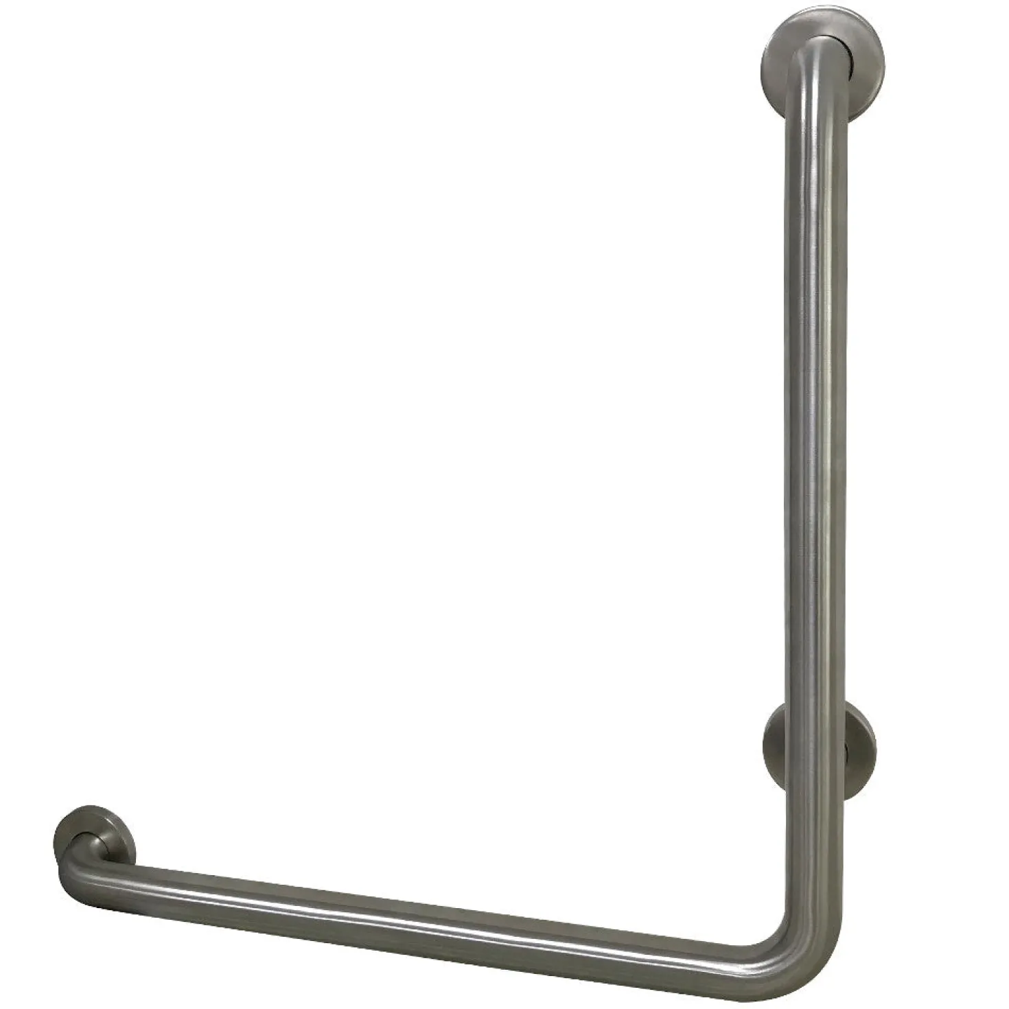 Kingston Brass 24" x 24" L-Shaped Stainless Steel ADA Grab
