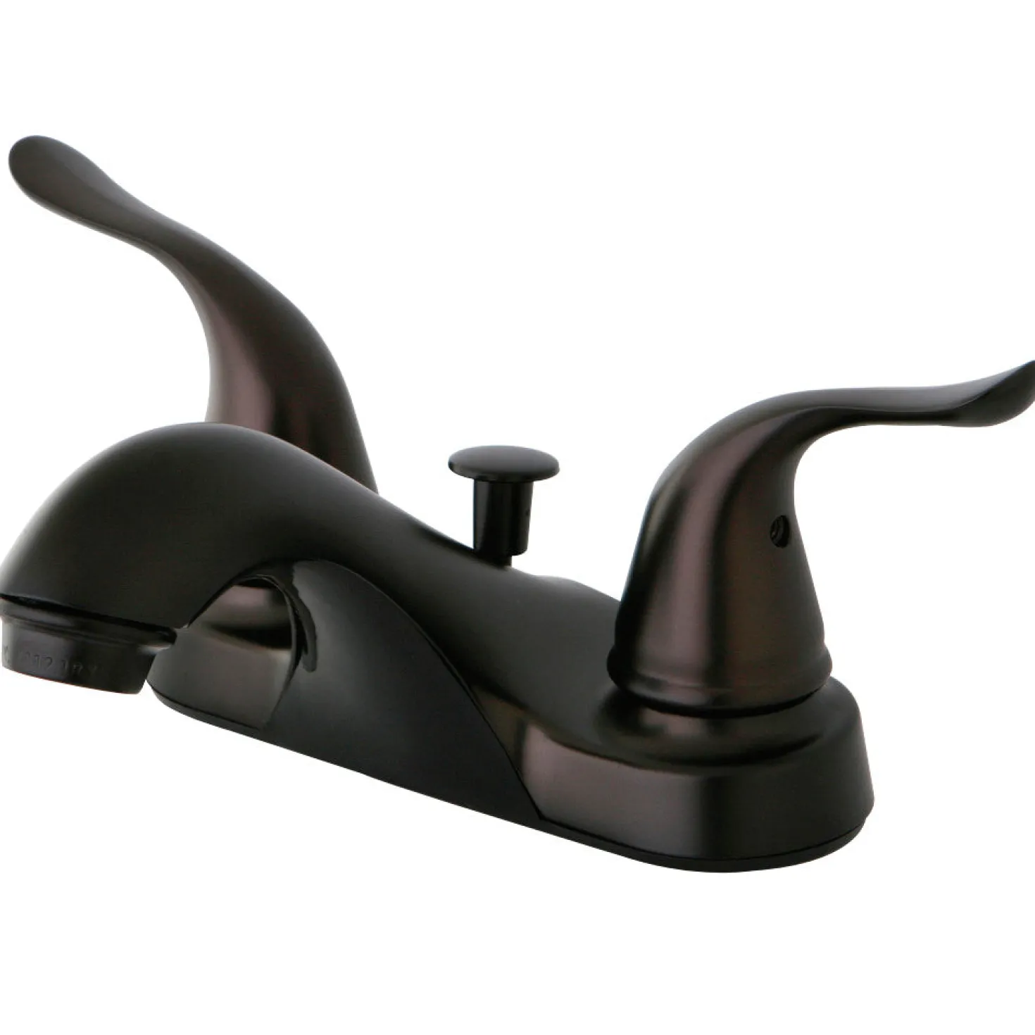 Kingston Brass Yosemite Contemporary 4-inch Centerset Two Handle Lavatory Faucet
