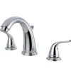 Kingston Brass Yosemite Contemporary Widespread Two Handle Lavatory Faucet