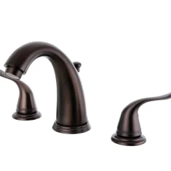 Kingston Brass Yosemite Contemporary Widespread Two Handle Lavatory Faucet