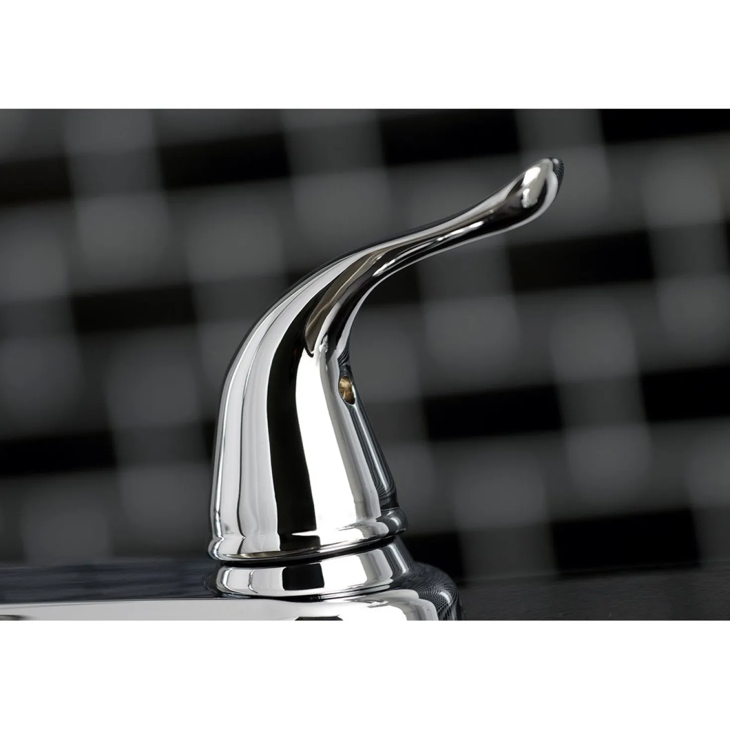 Kingston Brass Yosemite 8-Inch Centerset Kitchen Faucet with Sprayer