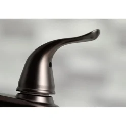 Kingston Brass Yosemite 8-Inch Centerset Kitchen Faucet with Sprayer