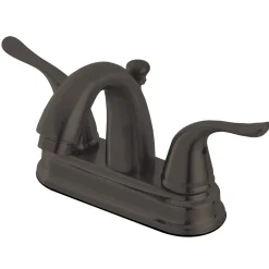 Kingston Brass Yosemite 4-Inch Centerset Two Handle Lavatory Faucet