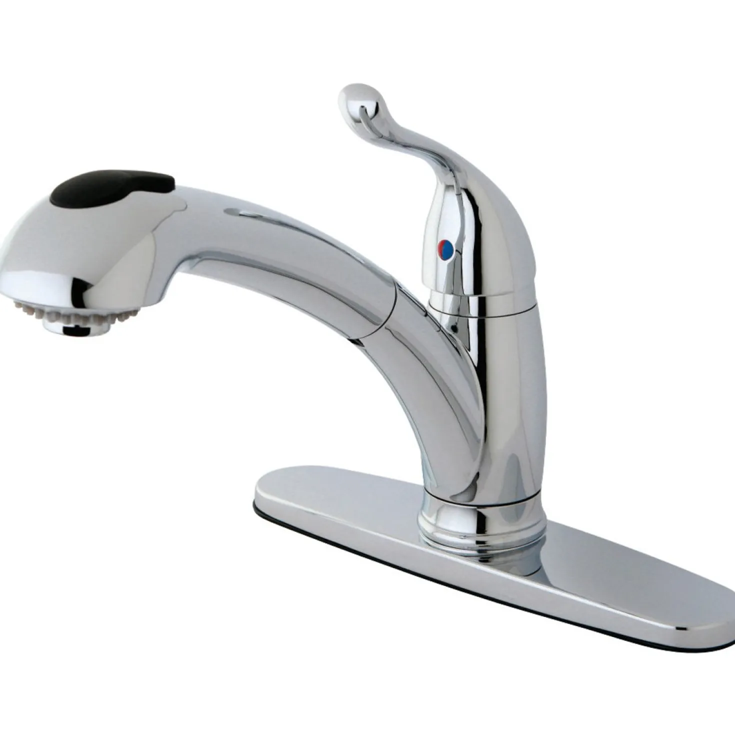 Kingston Brass Yosemite Single-Handle Pull-Out Kitchen Faucet