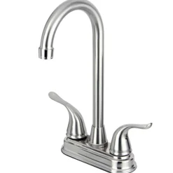 Kingston Brass Yosemite Two Handle 4-inch Centerset Bar Faucet