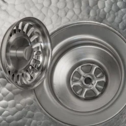 3.5″ Kitchen, Prep, Bar Basket Strainer Drain – Brushed Nickel