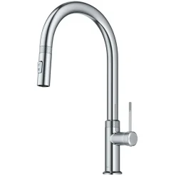 KRAUS Allyn Chrome Single Handle Kitchen Faucet with Diamond Cut- ** Discontinued