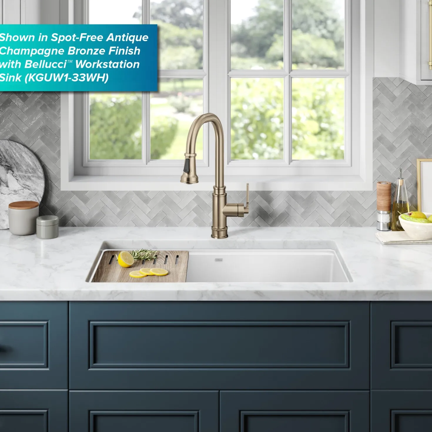 KRAUS Allyn Industrial Pull-Down Kitchen Faucet in Matte Black