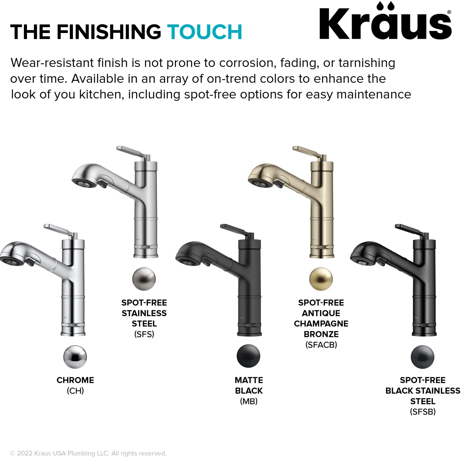 KRAUS Allyn Industrial Pull-Out Single Handle Kitchen Faucet in Spot-Free Stainless Steel