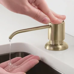 KRAUS Boden Kitchen Soap & Lotion Dispenser in Spot Free Antique Champagne Bronze