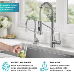 KRAUS Bolden Drinking Water Filter Faucet in Spot-Free Stainless