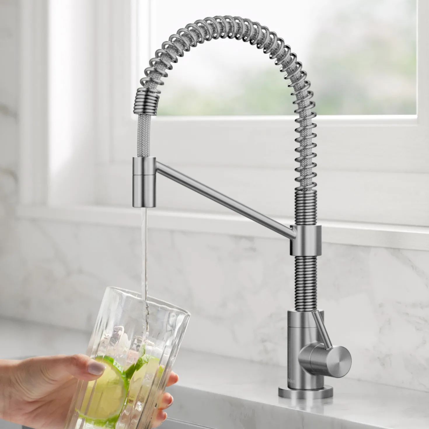 KRAUS Bolden Drinking Water Filter Faucet in Spot-Free Stainless