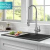 KRAUS Britt Touchless Pull-Down Single Handle Faucet in Spot Free Stainless Steel