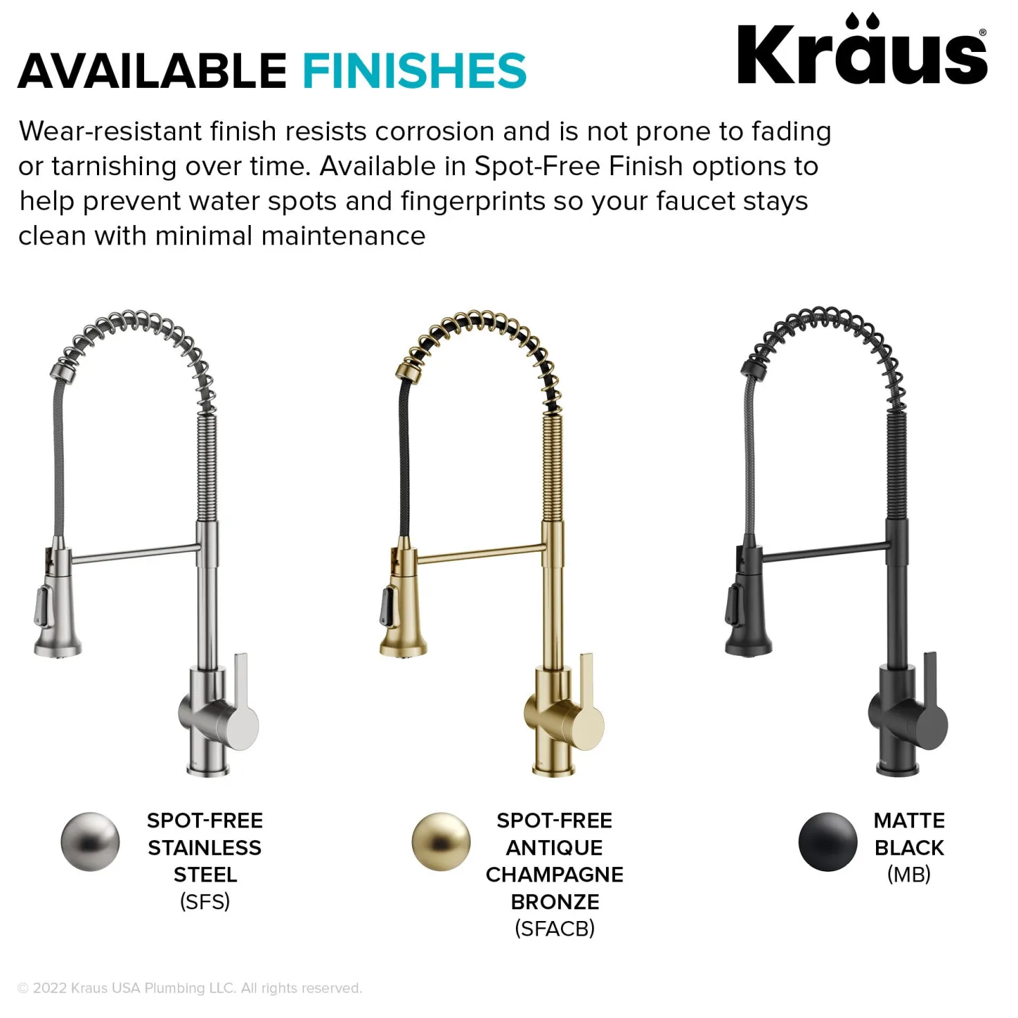 KRAUS Britt Touchless Pull-Down Single Handle Faucet in Spot Free Stainless Steel